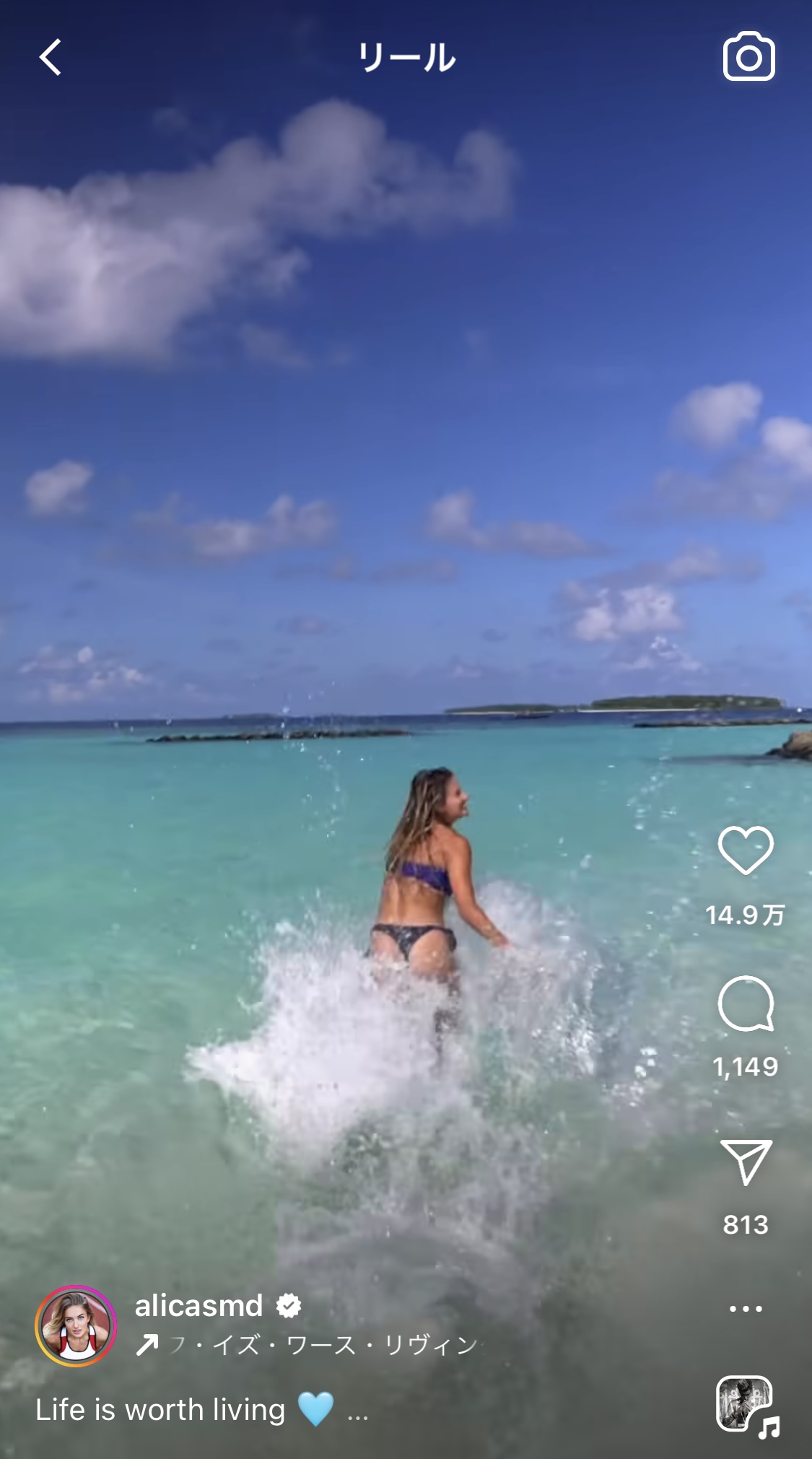 アリカ・シュミットのインスタグラムから