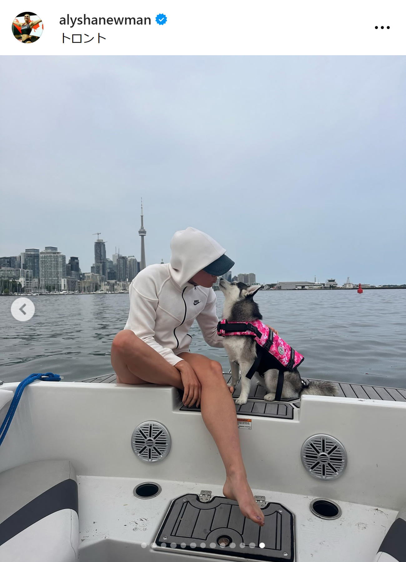 アリシャ・ニューマンのインスタグラムから