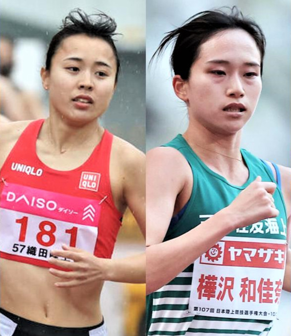 パリ五輪に出場したユニクロ・後藤夢（左）と三井住友海上・樺沢和佳奈はプリンセス駅伝でも注目が集まる