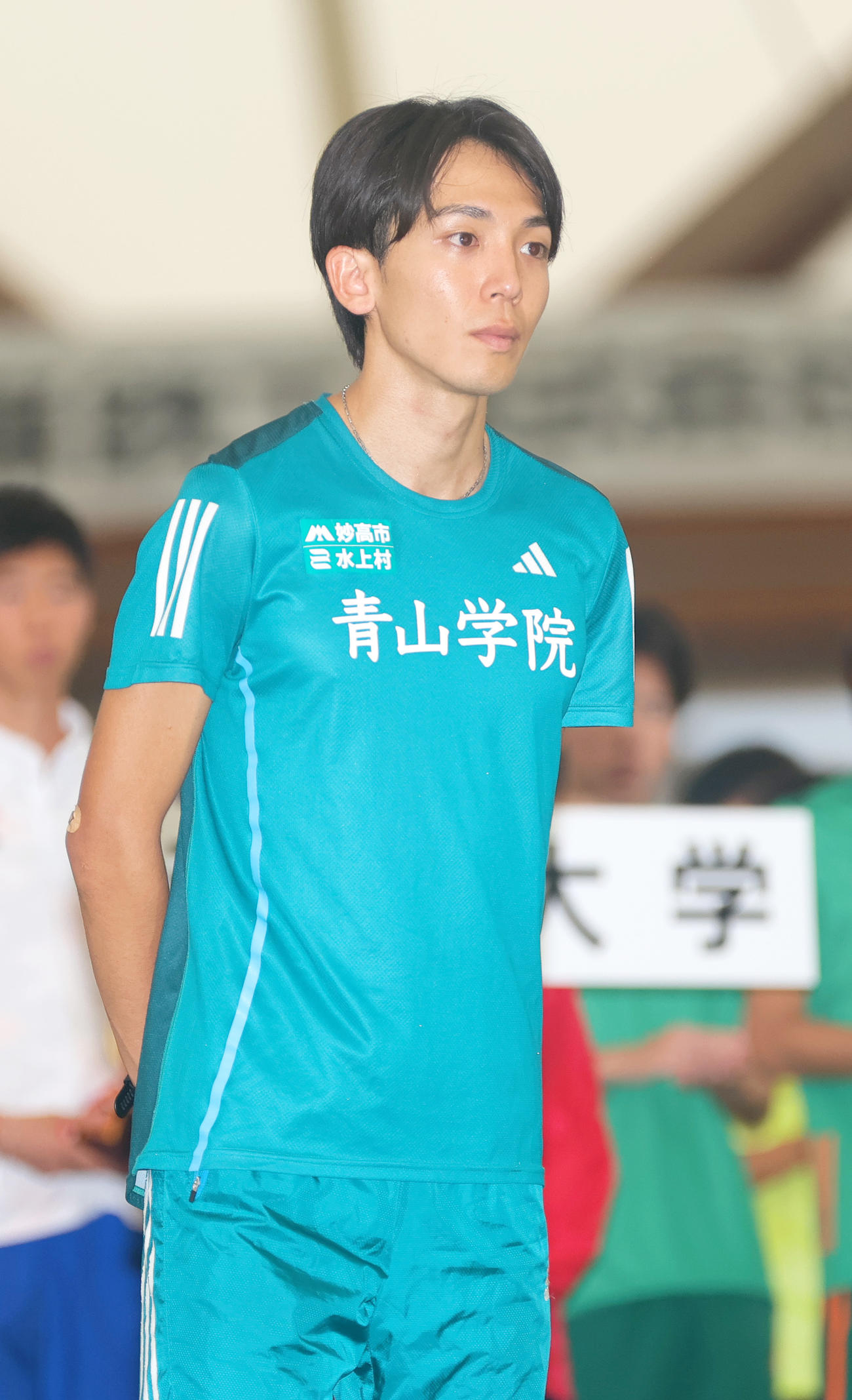 青学大・鶴川正也（24年10月撮影）