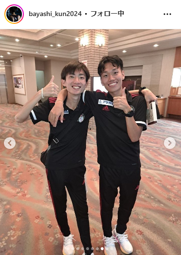 国学院大・平林清澄のインスタグラムから