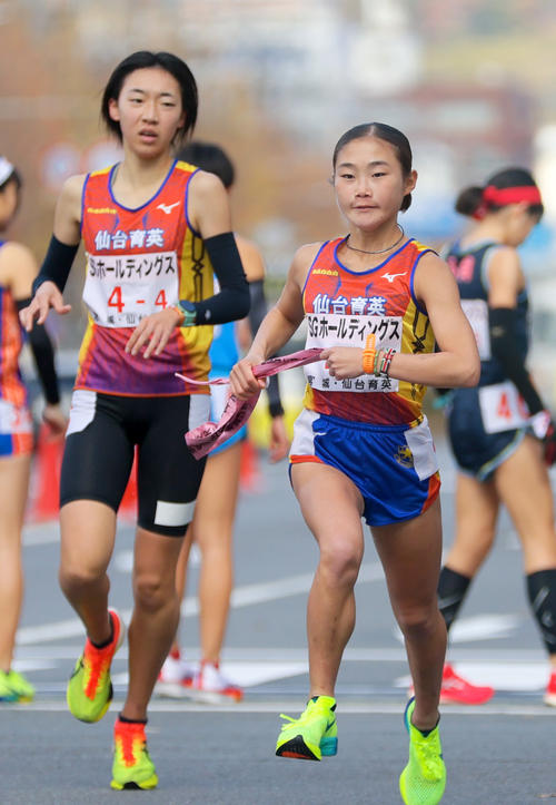 高校駅伝・女子】仙台育英3年連続2位 5区細川あおい涙「優勝を見せ