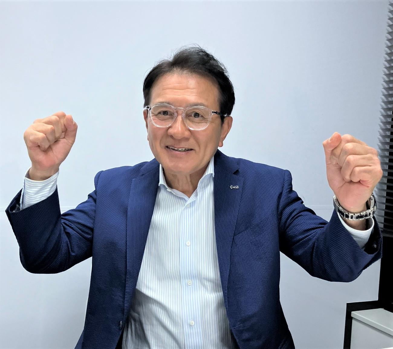 第101回箱根駅伝の展望を語った瀬古利彦氏（撮影・藤塚大輔）