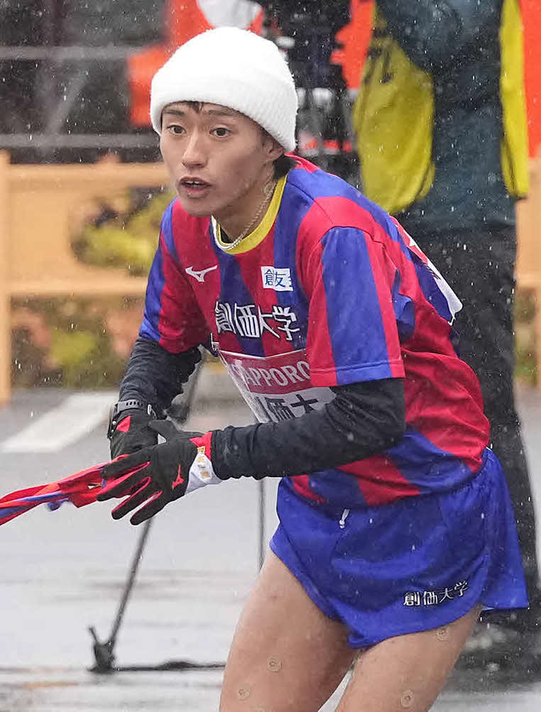 創価大・吉田響(2024年1月撮影)