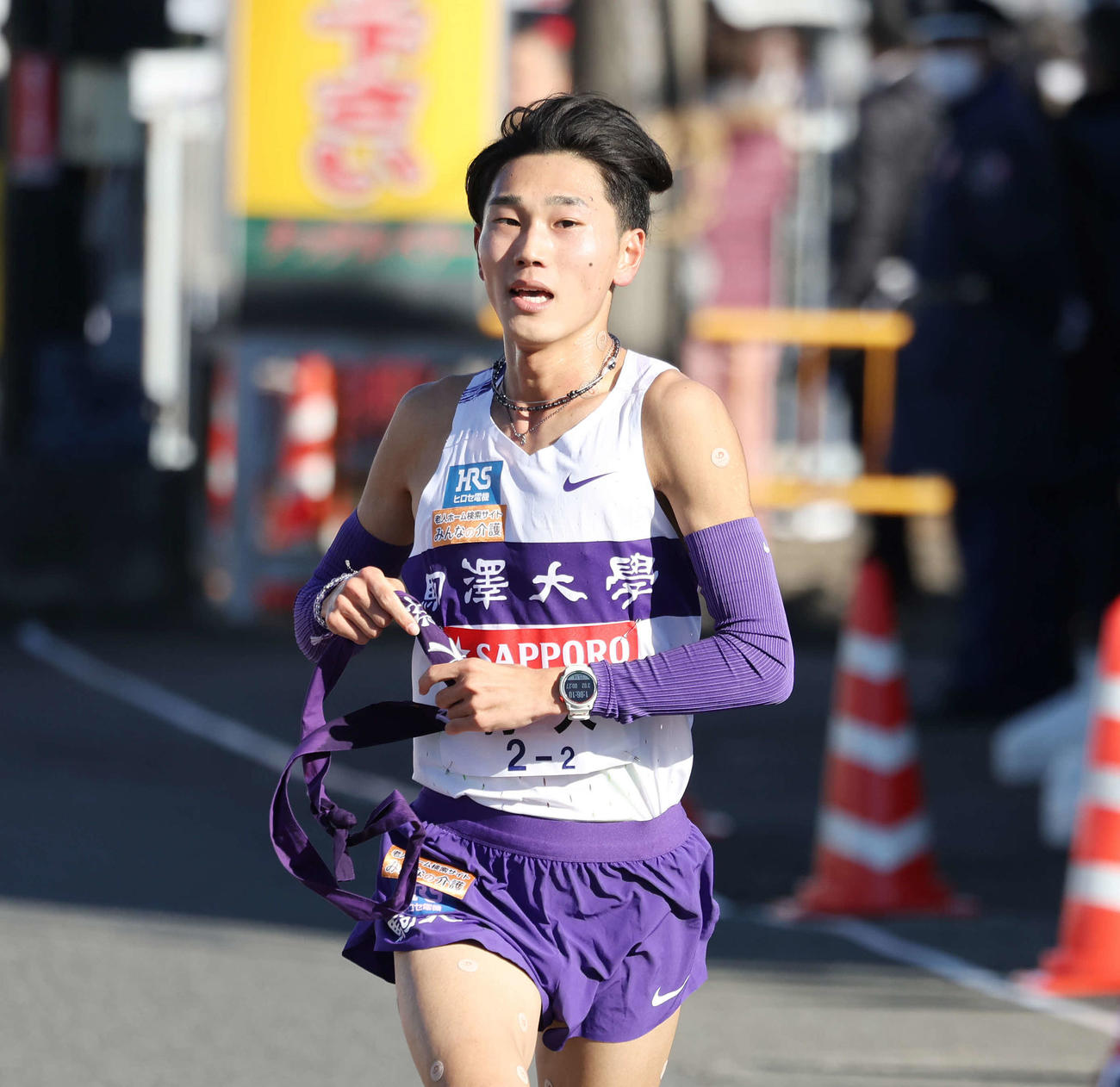 駒大・篠原倖太朗（25年1月2日撮影）