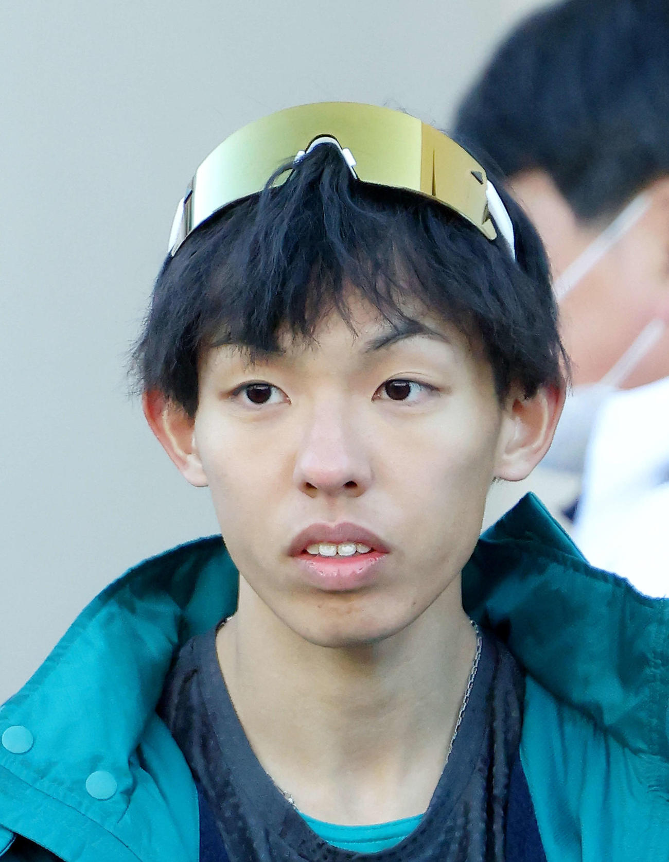 黒田朝日（2025年1月2日撮影）