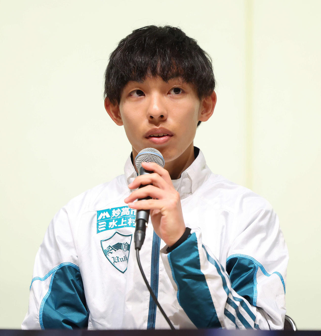 青学大・黒田朝日（2025年1月3日撮影）