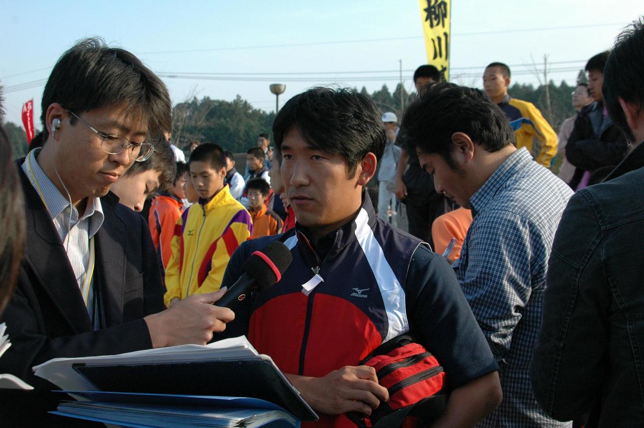 大牟田・赤池健監督（2006年11月撮影）