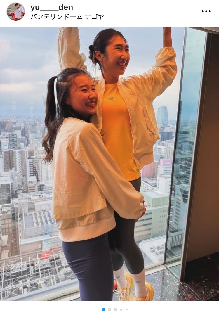 田中佑美のインスタグラムから（画像はスクリーンショット）