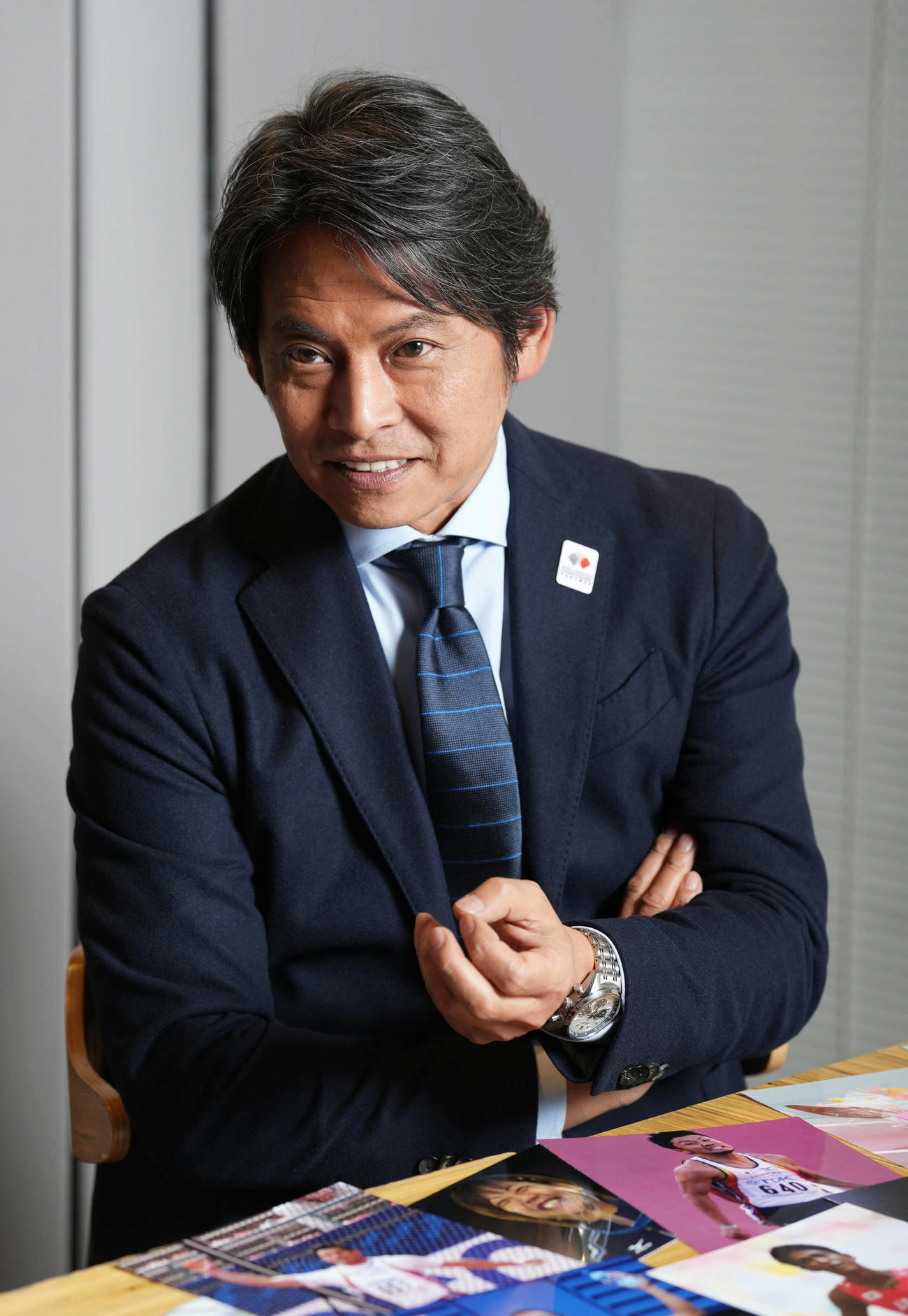 熱弁をふるう東京2025世界陸上スペシャルアンバサダーを務める織田裕二