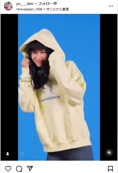 田中佑美のインスタグラムから