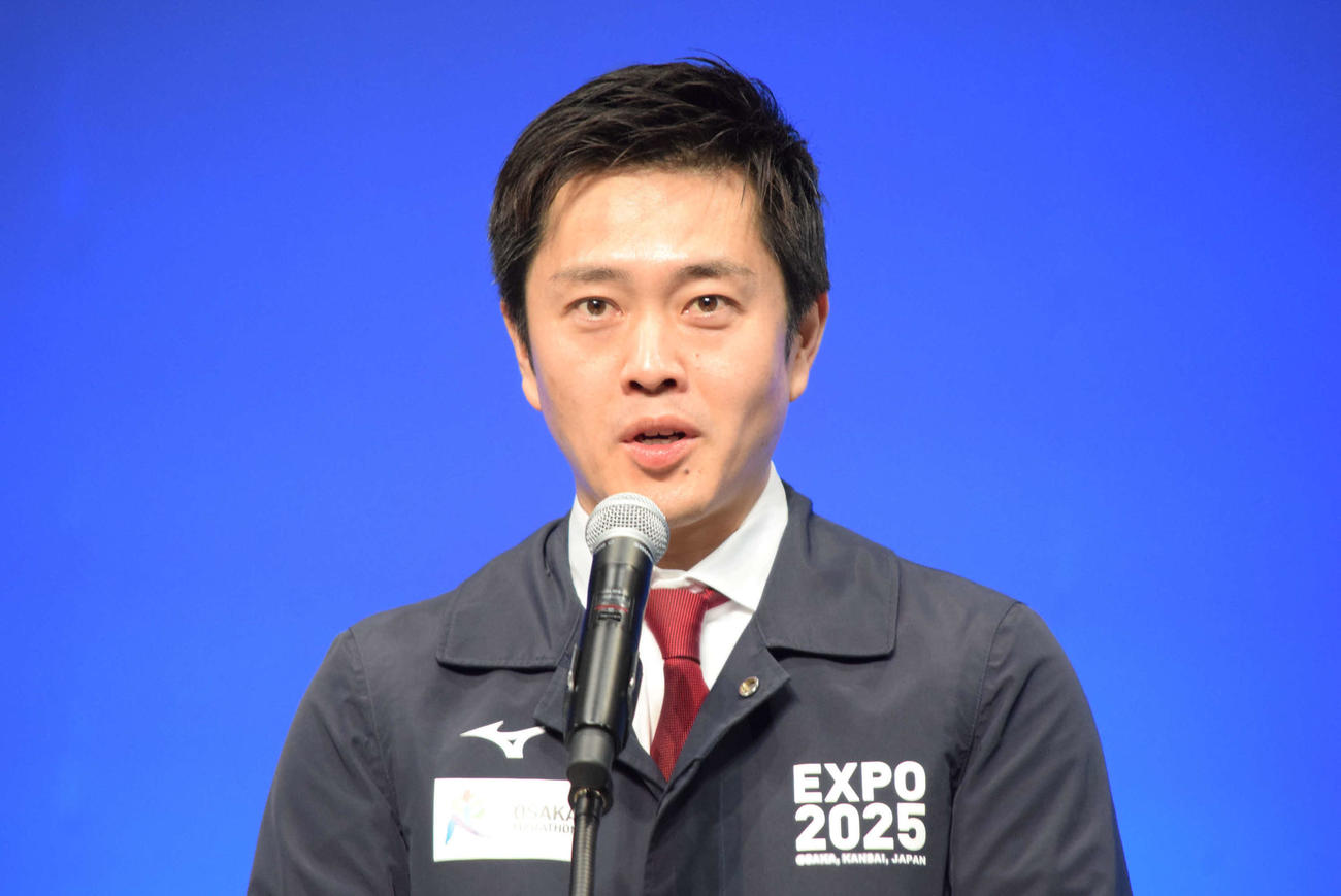 吉村洋文知事（2024年4月撮影）
