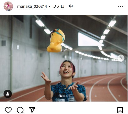 三浦愛華のインスタグラムから
