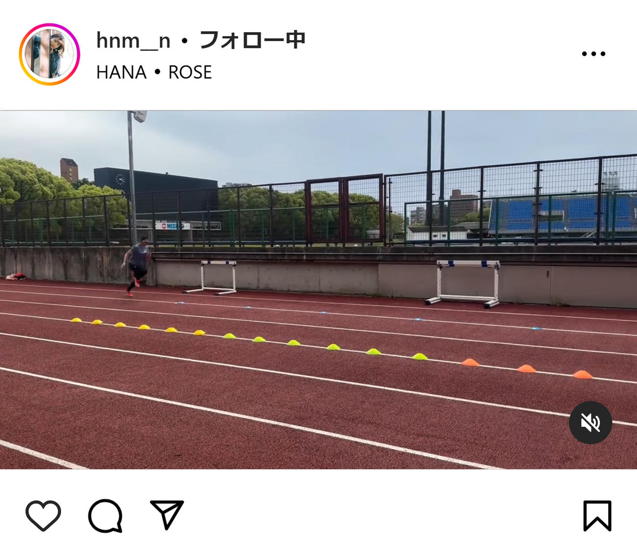 山中日菜美のインスタグラムから