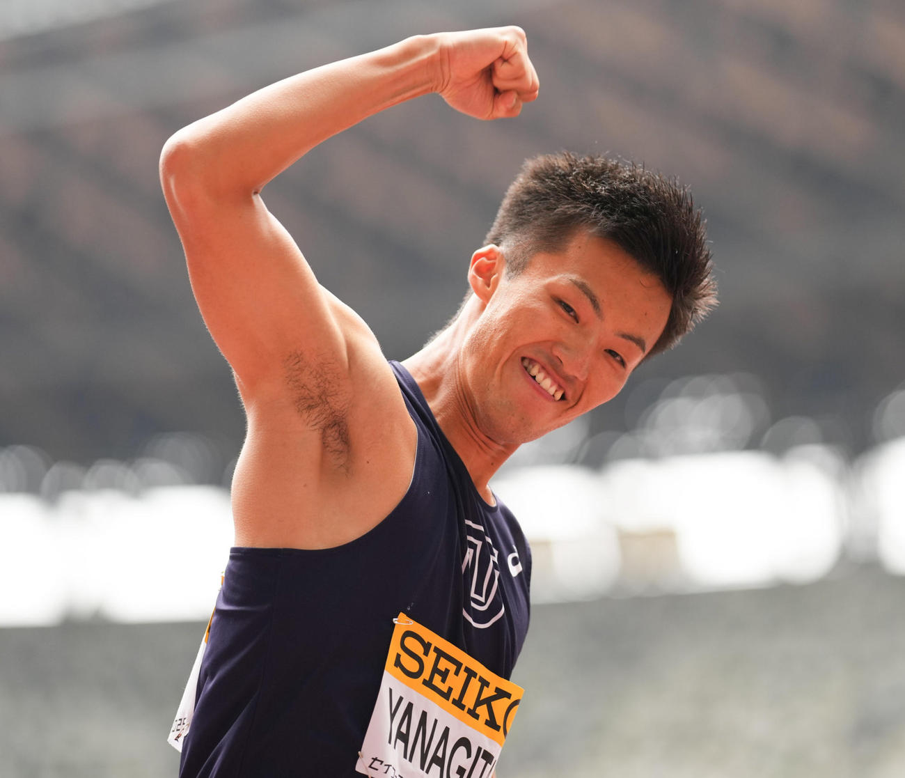 柳田大輝（2025年5月18日撮影）