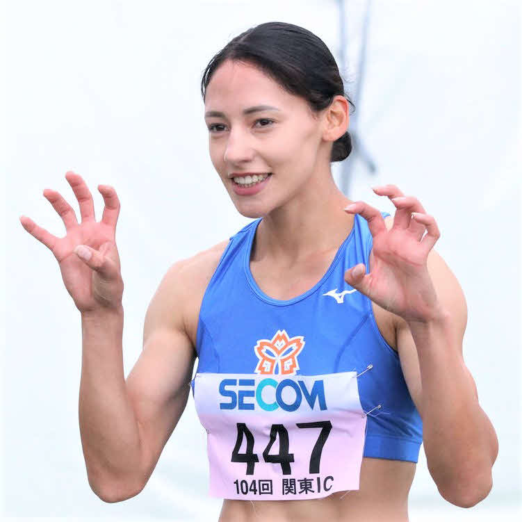 陸上女子のフロレス・アリエ（2025年5月撮影）
