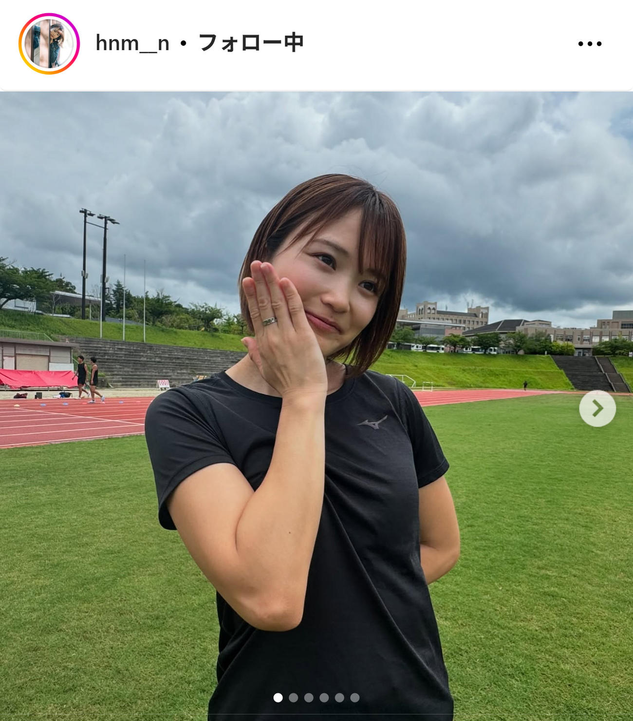 山中日菜美のインスタグラムから