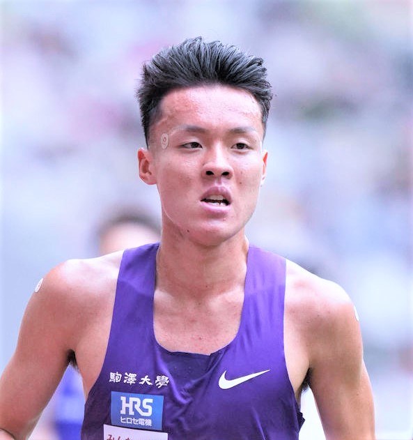 陸上男子長距離の佐藤圭汰（2025年5月撮影）