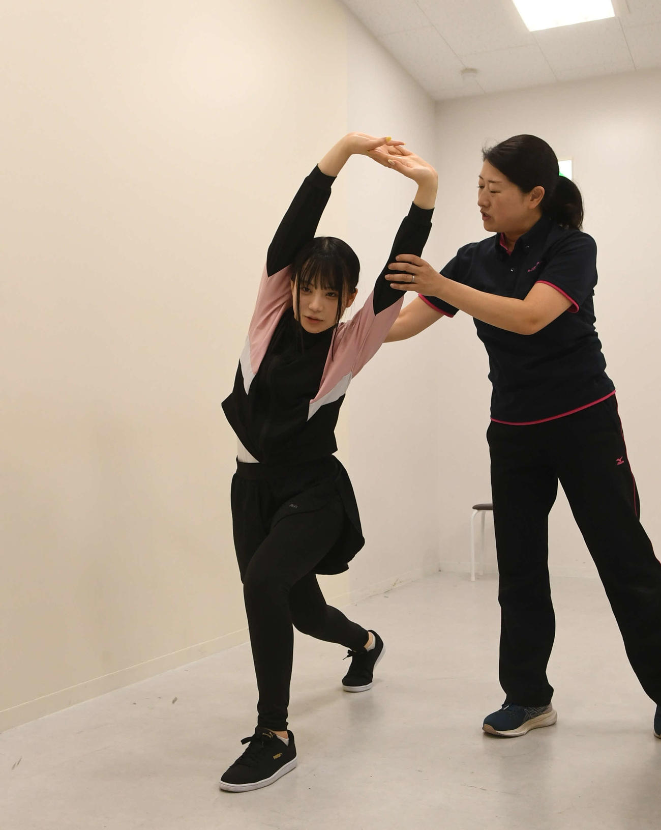 体幹強化のメニューを教えていただきました。早速やります！
