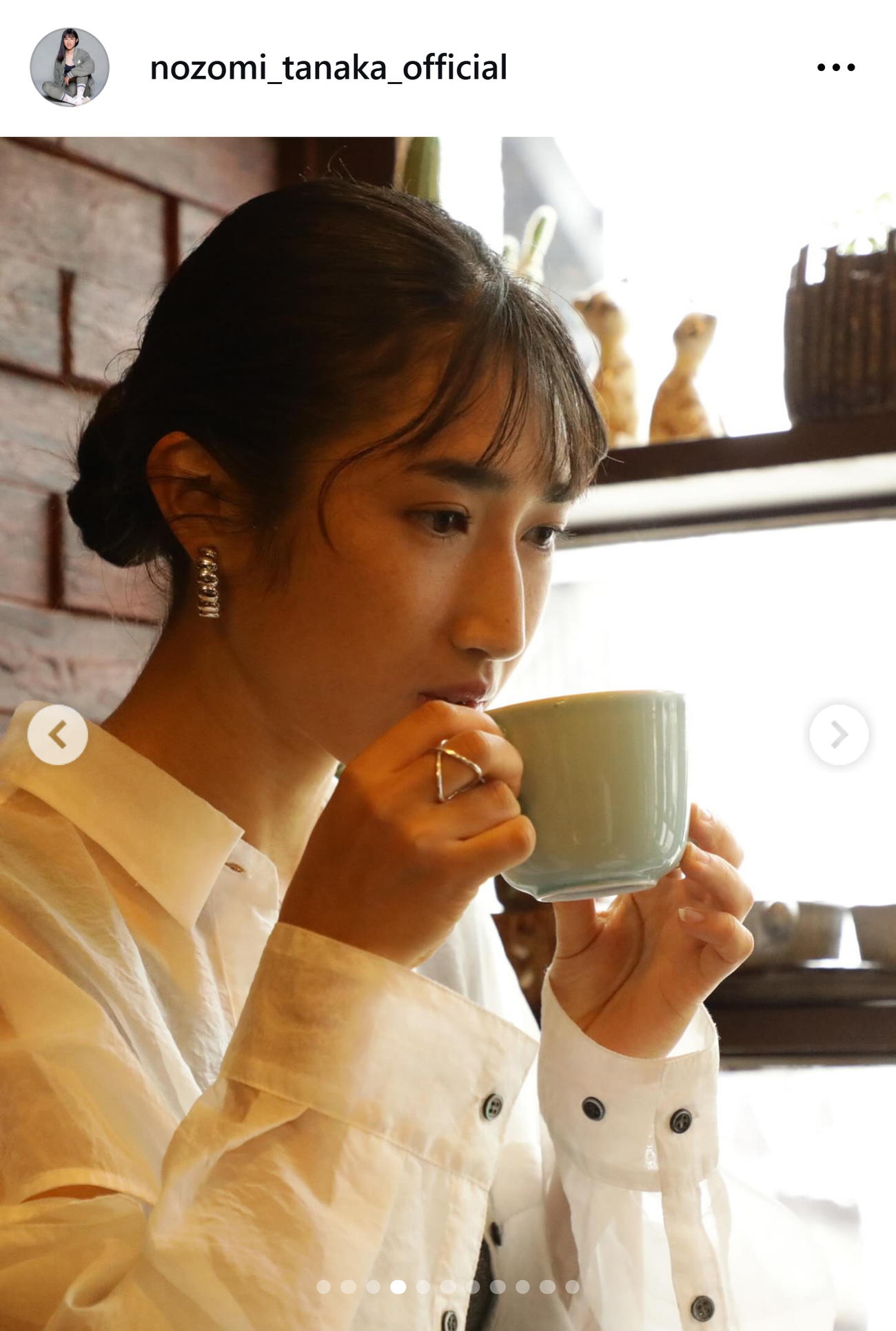 田中希実のインスタグラムから