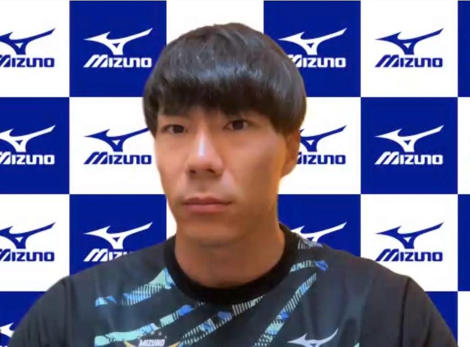 オンライン会見に出席した佐藤（画像はスクリーンショット）