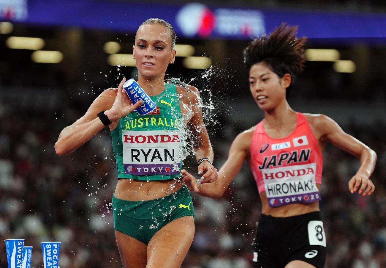 女子10000m　6位入賞の広中璃梨佳（ロイター）