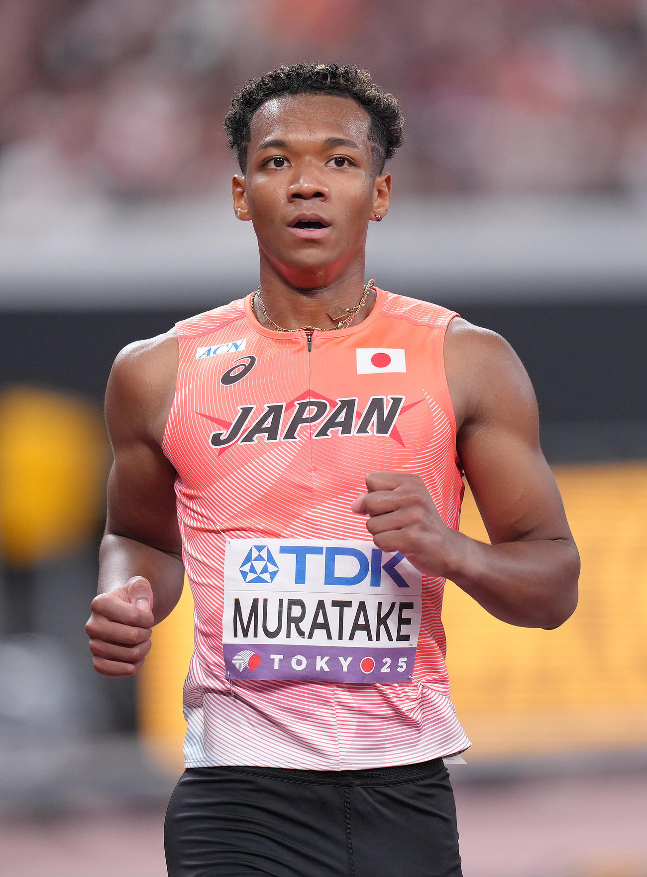 決勝進出を決めた村竹（撮影・足立雅史）