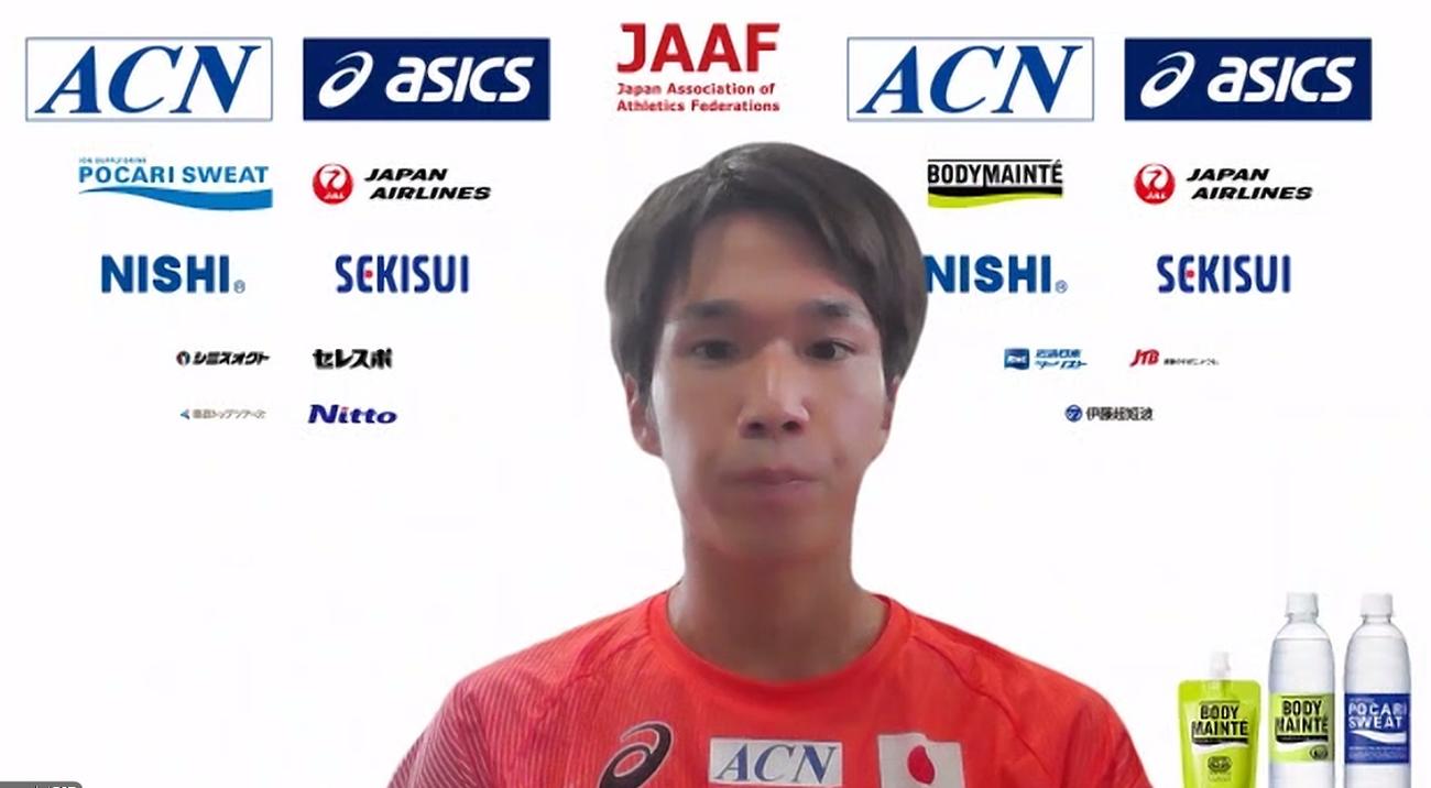 世界選手権に向けて思いを語る吉田祐也
