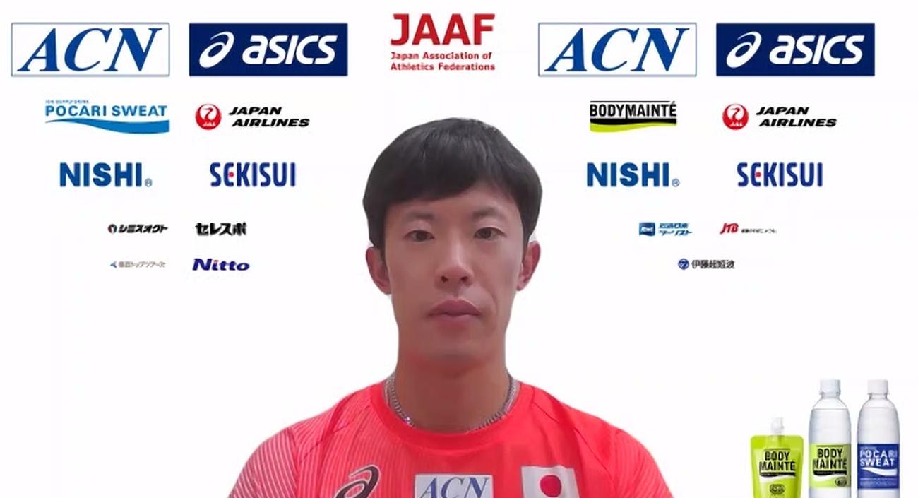世界選手権に向けて思いを語る小山直城