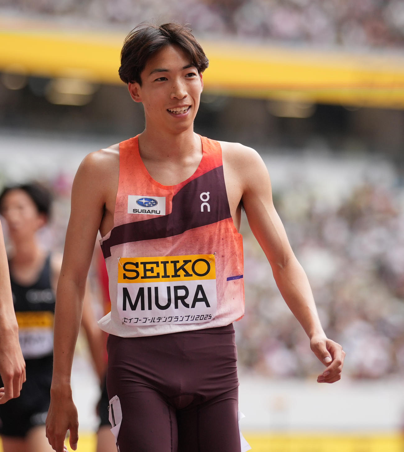 男子3000メートル障害　三浦龍司（2025年5月18日撮影）