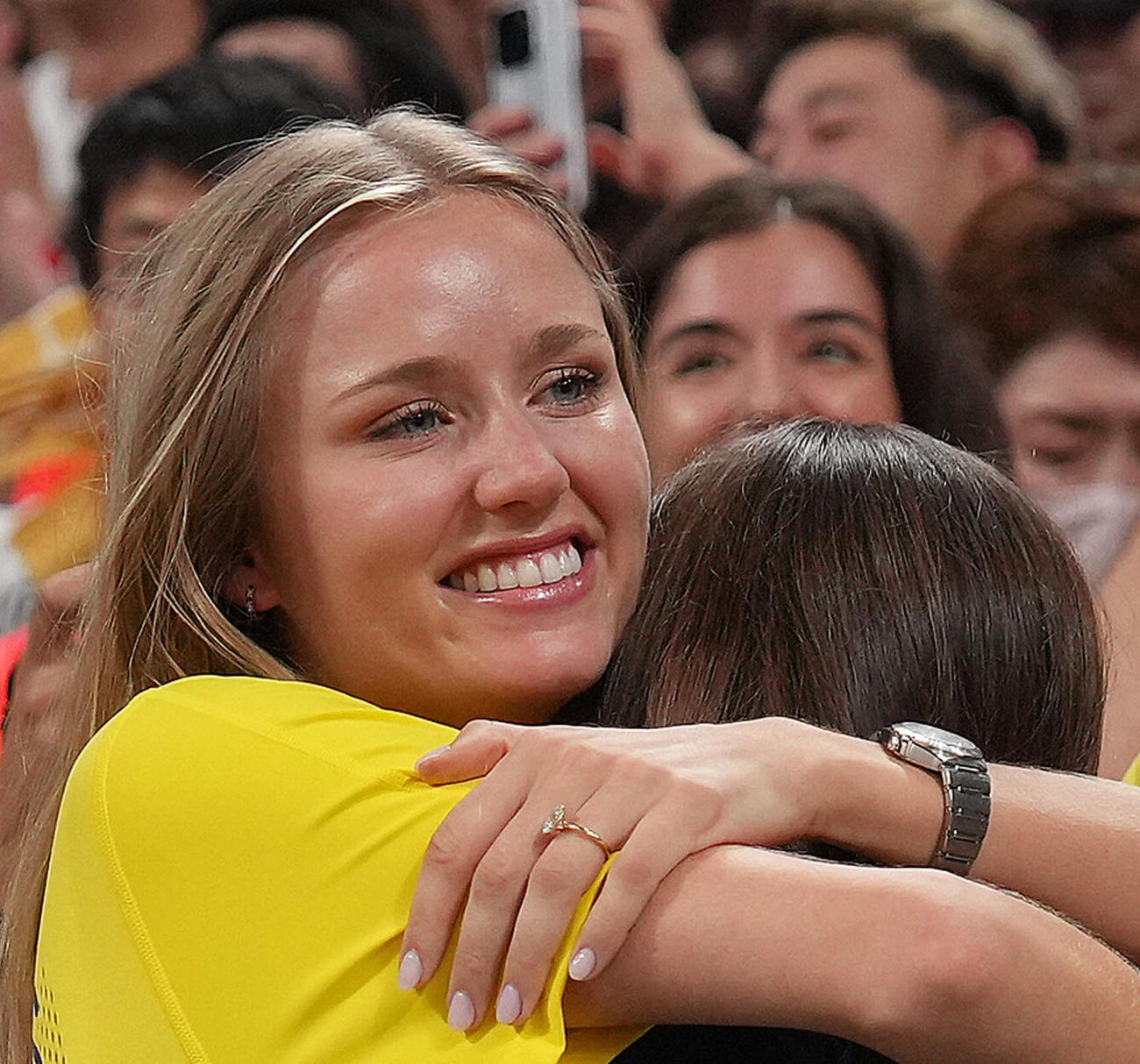 デュプランティスの婚約者デシレ・イングランデル（2025年9月15日撮影）