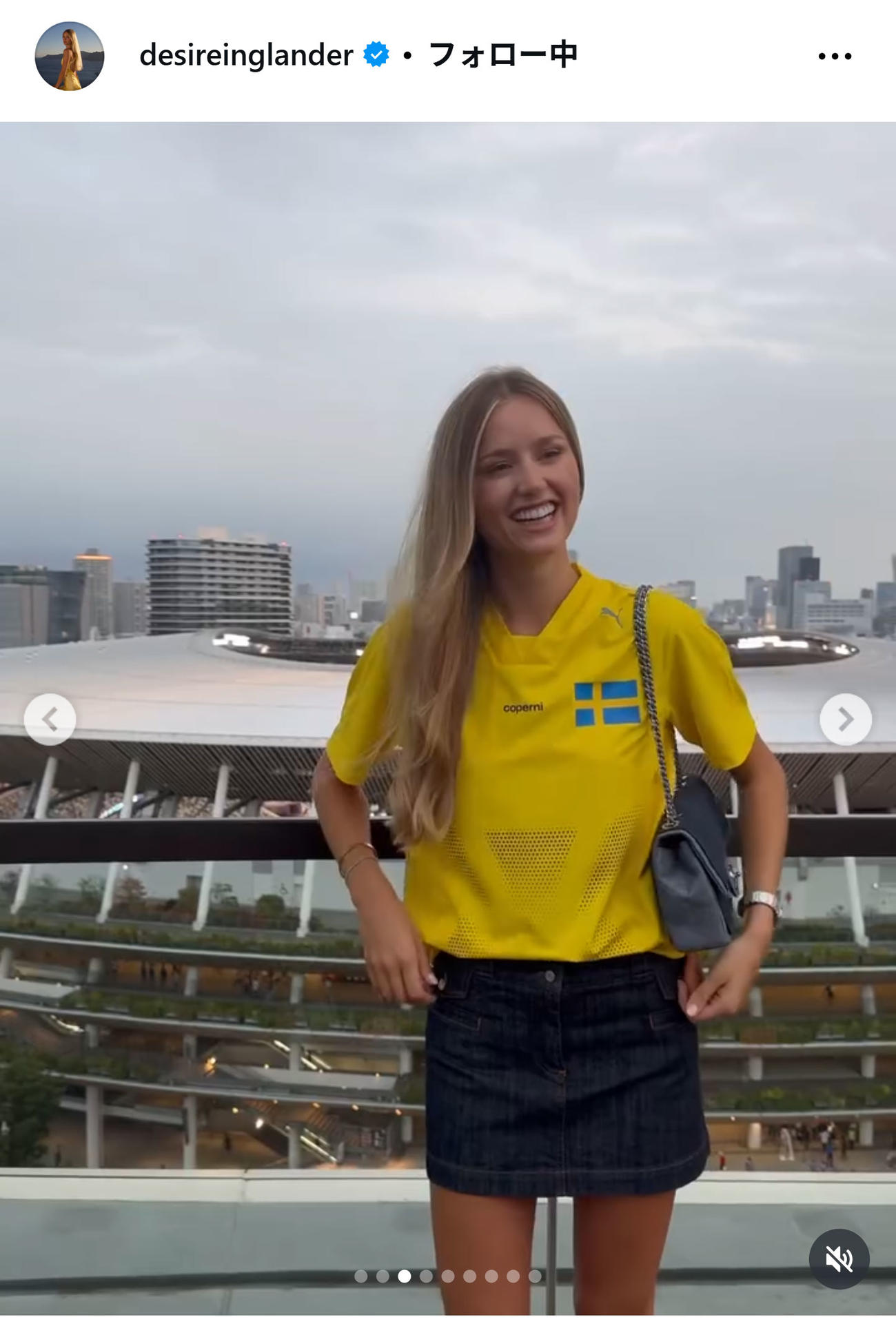 デシレ・イングランデルのインスタグラムから