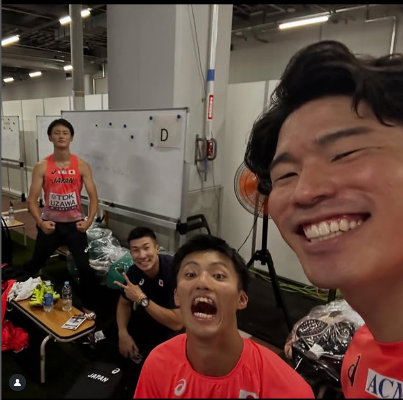 鵜沢飛羽のインスタグラムから