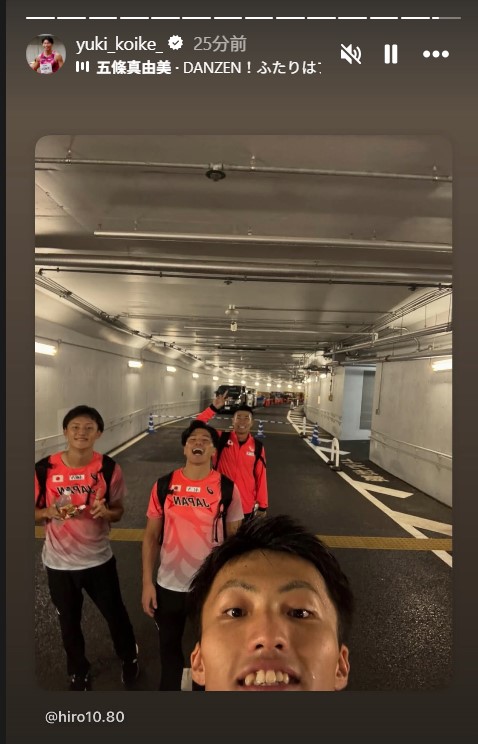 小池祐貴のインスタグラムから