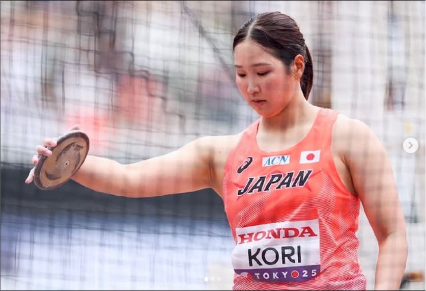 郡菜々佳選手のインスタグラムから