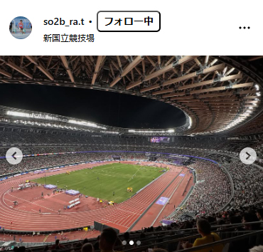 清水空跳のインスタグラムから