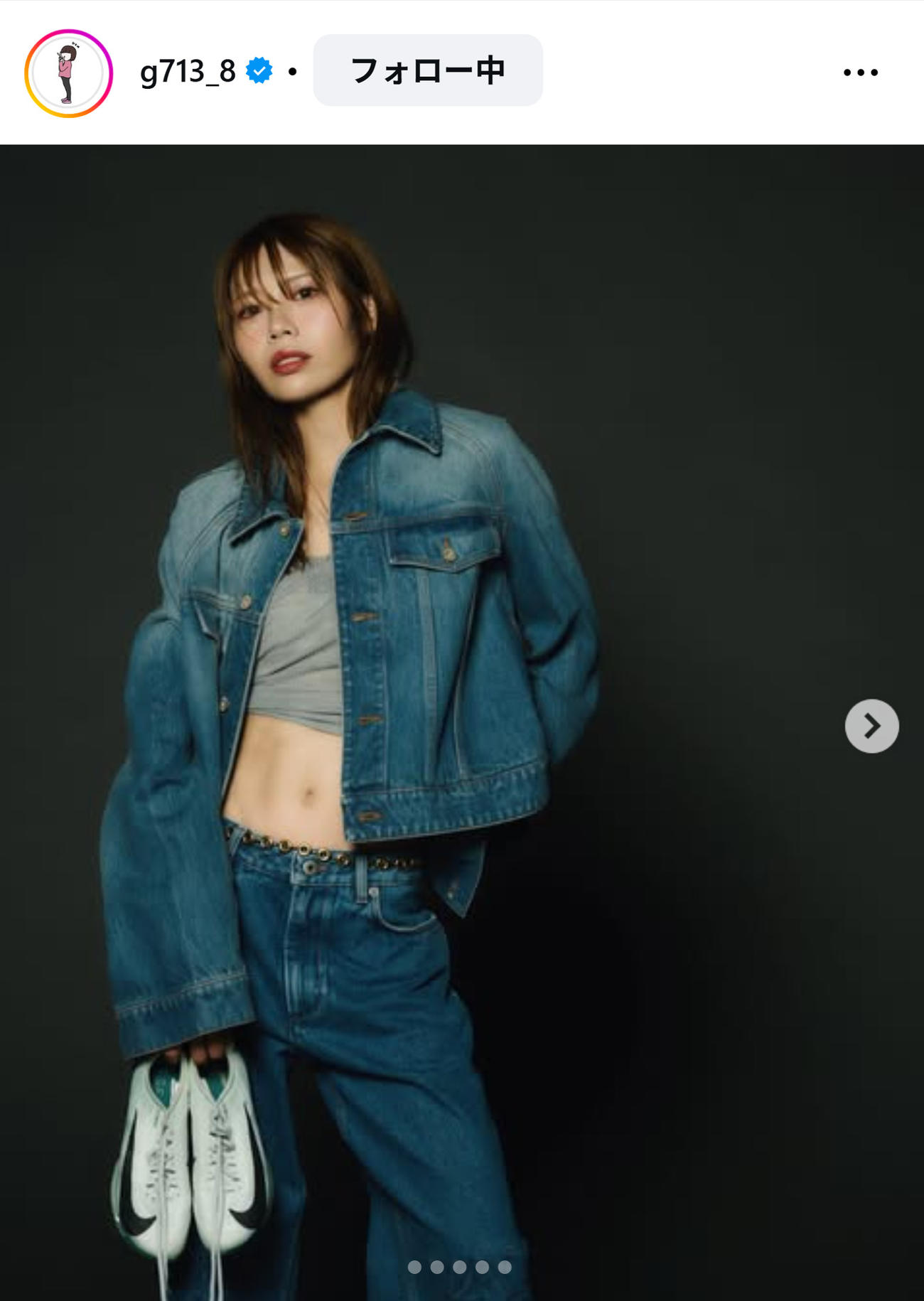 中島ひとみのインスタグラムから