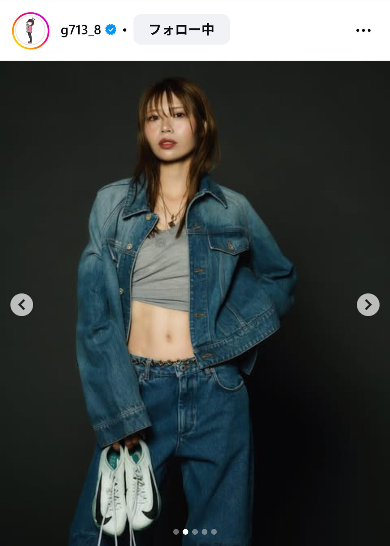 中島ひとみのインスタグラムから