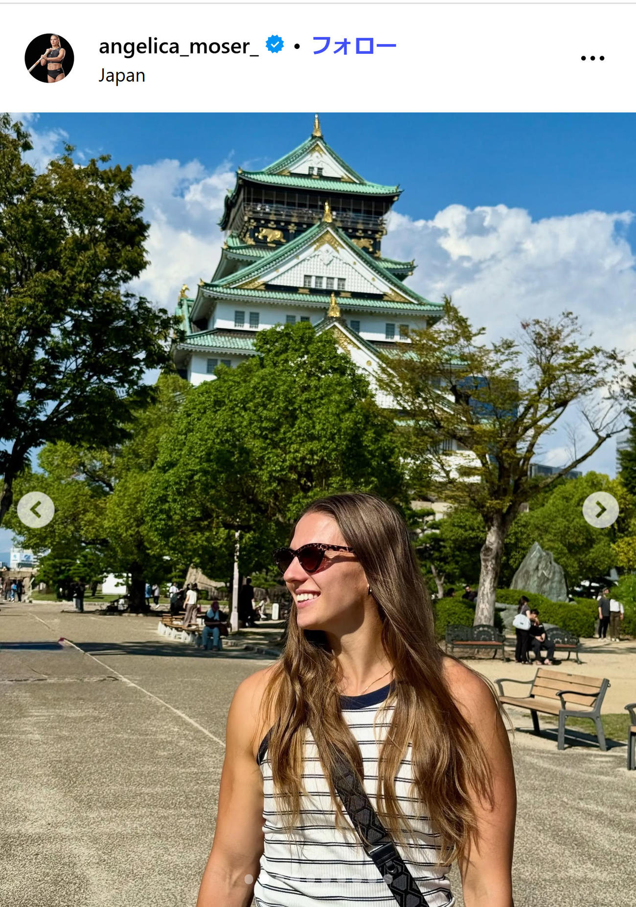 アンジェリカ・モザーのインスタグラムから