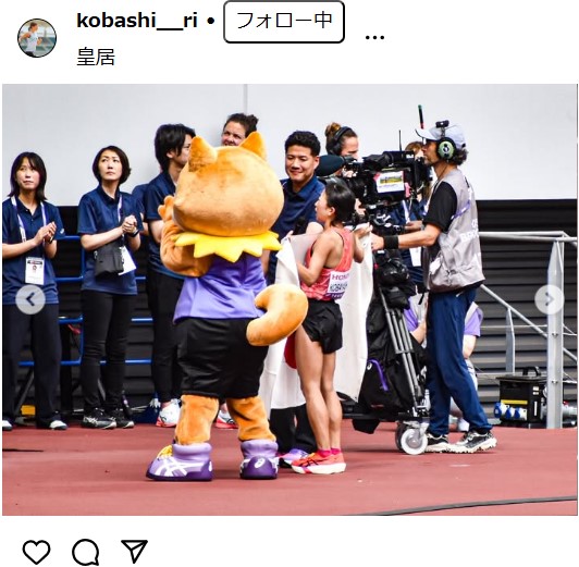 小林香菜のインスタグラムから