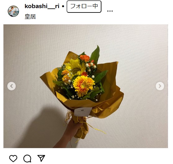 小林香菜のインスタグラムから