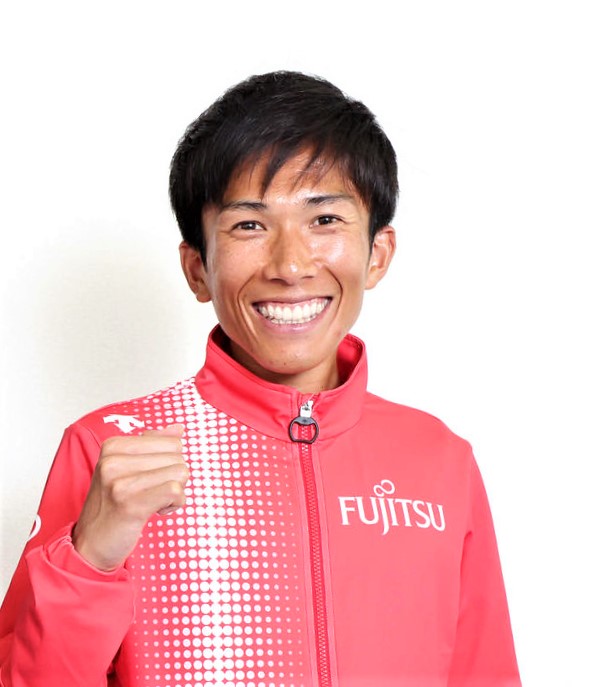 陸上男子マラソン日本記録保持者の鈴木（2023年4月撮影）