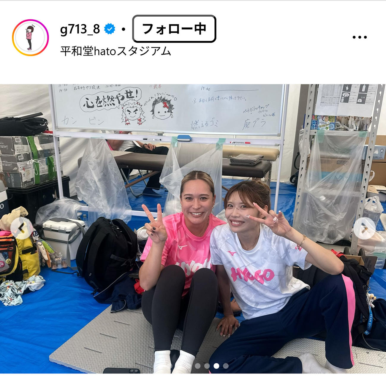 中島ひとみのインスタグラムから
