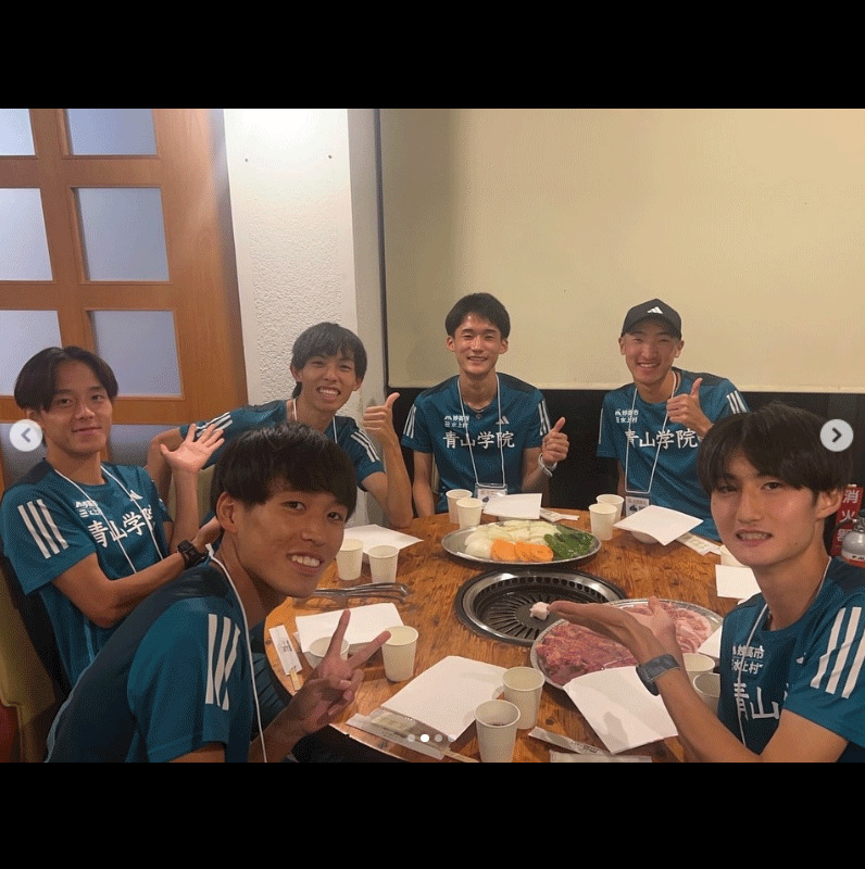 青学大陸上競技部長距離ブロックの公式インスタグラムから