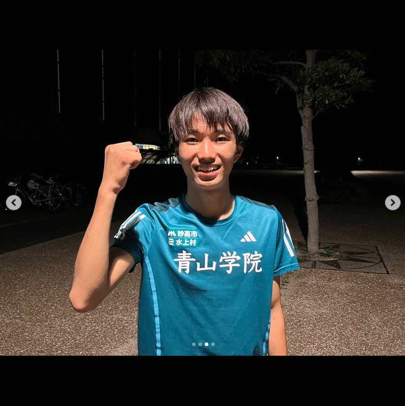 青学大陸上競技部長距離ブロックの公式インスタグラムから