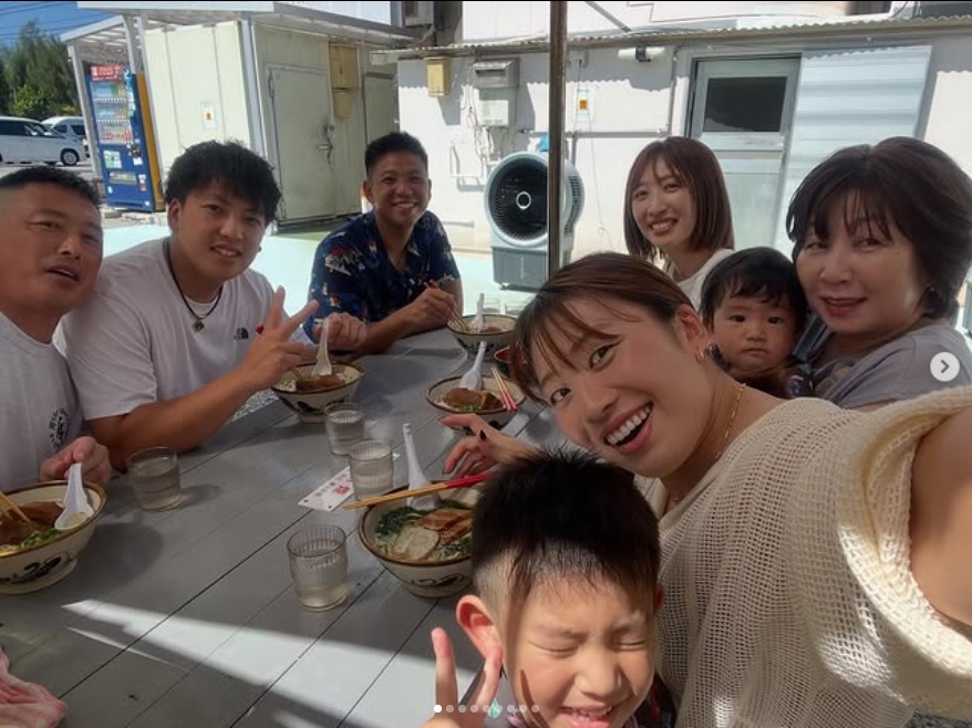 上田百寧のインスタグラムから