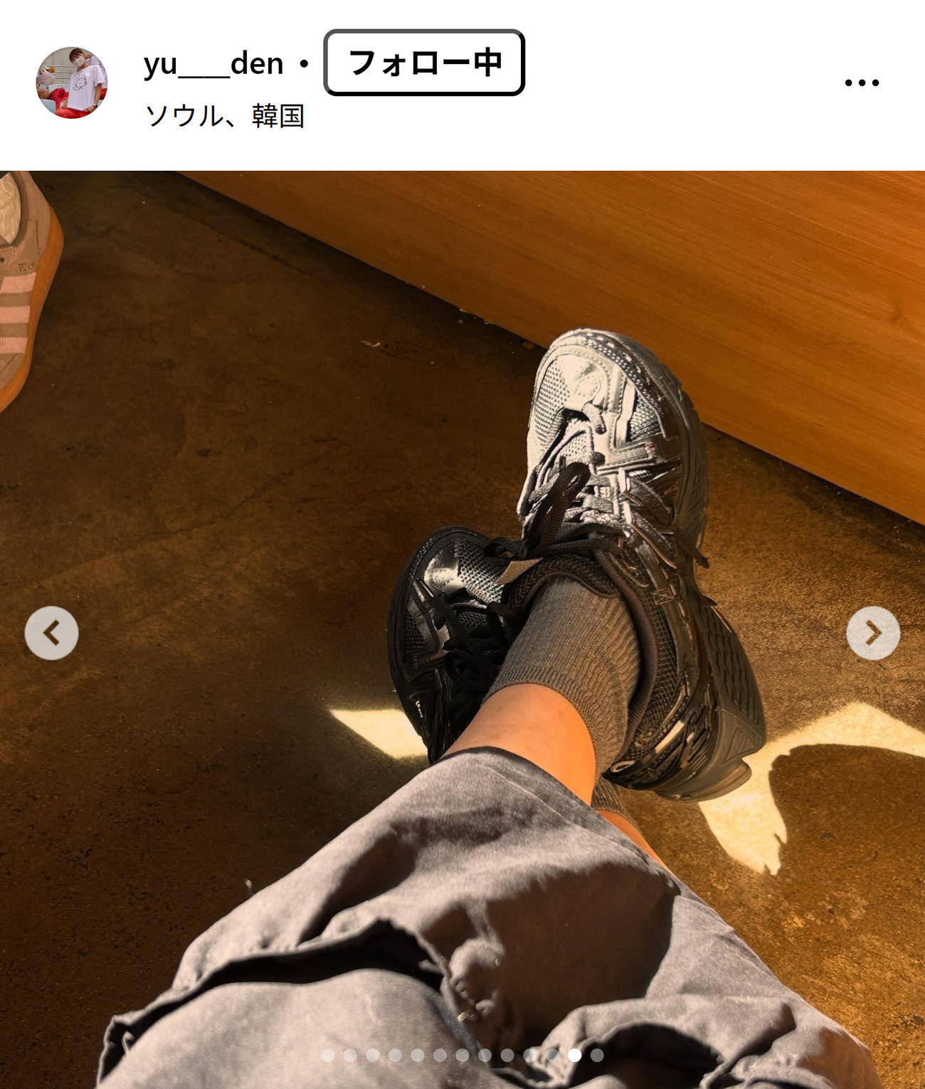 田中佑美のインスタグラムから