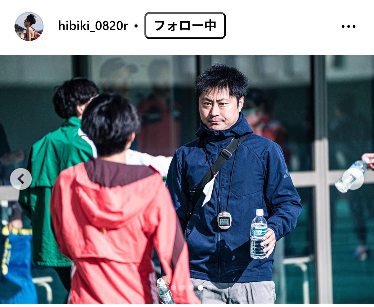 吉田響のインスタグラムから