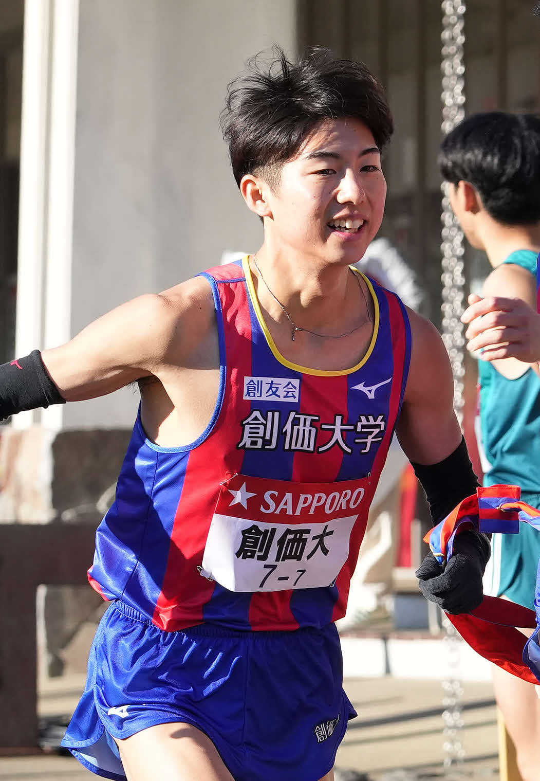 創価大時代の葛西潤（2023年1月撮影）
