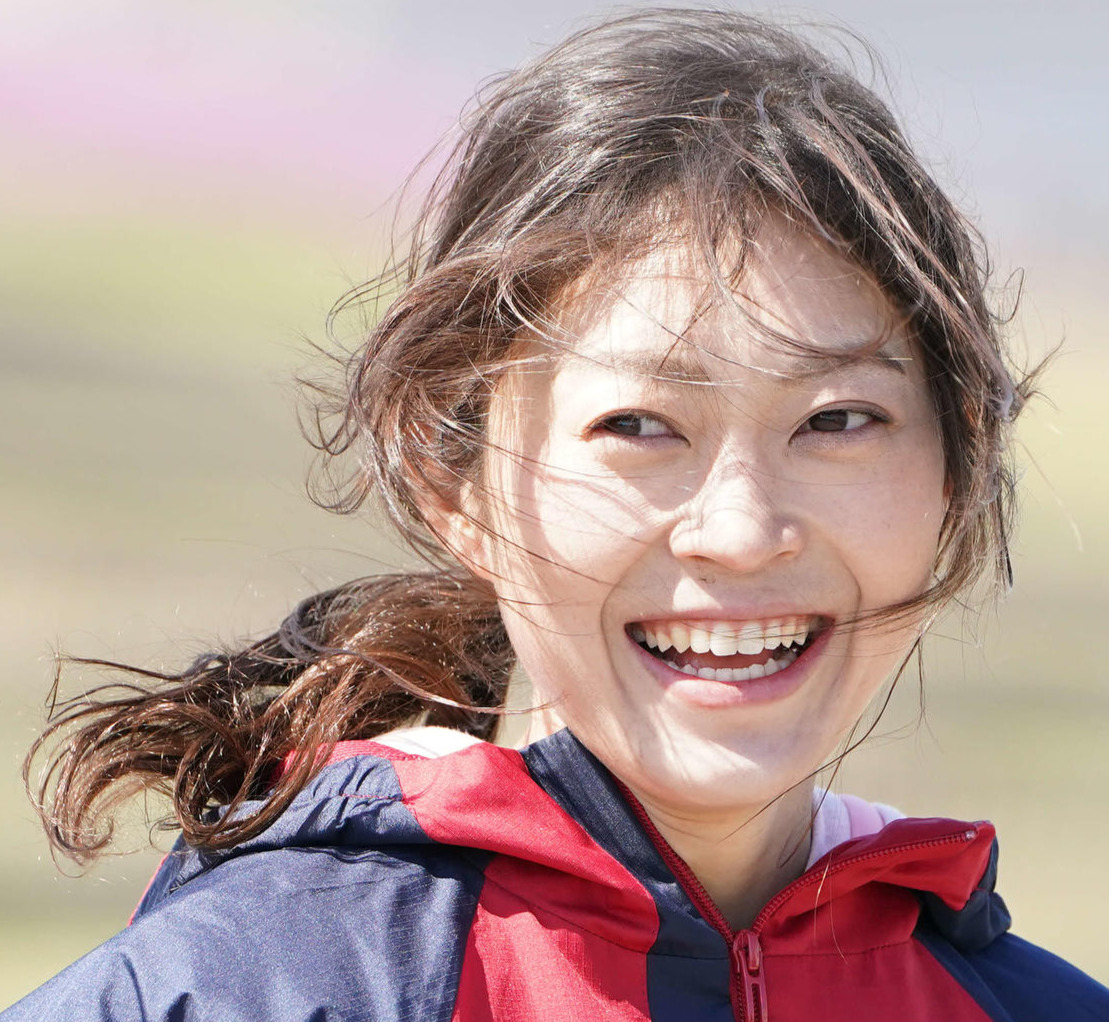 引退を表明した競歩の岡田久美子（2020年3月撮影）